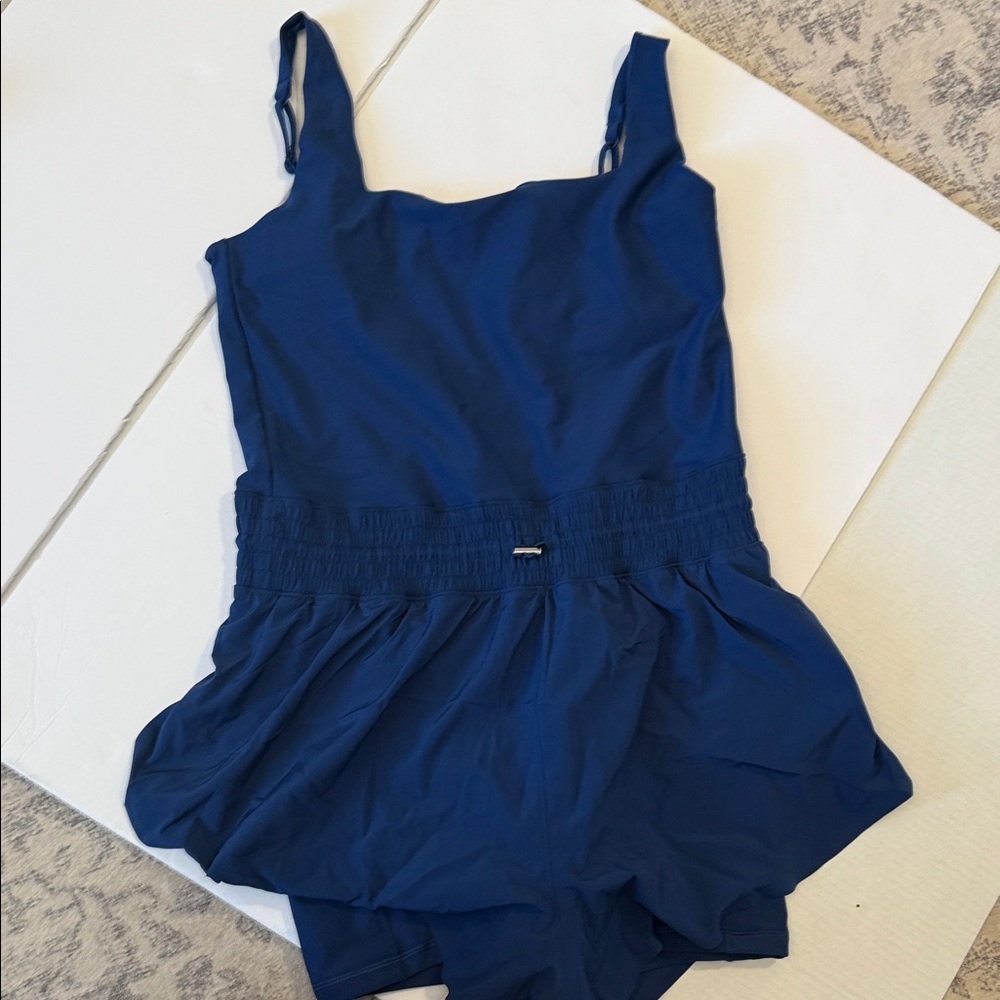 Abercrombie & Fitch Women's Navy Blue Romper